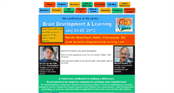 Desktop Screenshot of braindevelopmentandlearning.com