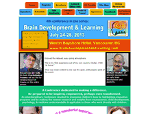 Tablet Screenshot of braindevelopmentandlearning.com